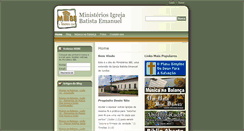 Desktop Screenshot of ministeriosibe.com.br